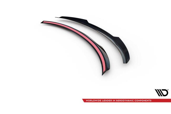 Maxton Design Heckspoiler Lippe V.1 für Mercedes-Benz CLA Coupe C118 Hochglanz schwarz