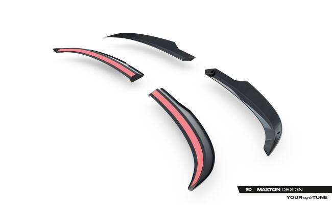 Maxton Design Heckspoiler Lippe (oben) für Omoda 9 Mk1 Hochglanz schwarz