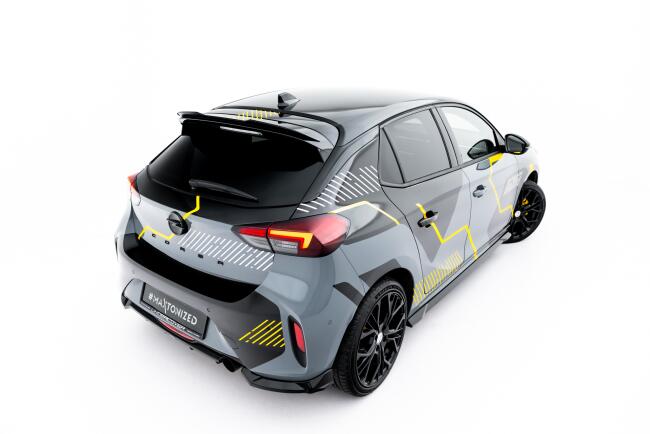 Maxton Design Heckspoiler Lippe für Opel Corsa F...