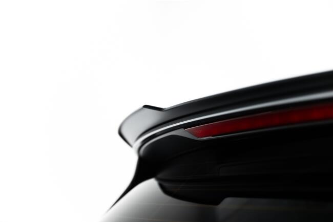 Maxton Design Heckspoiler Lippe für Renault Clio Mk5 Facelift Hochglanz schwarz