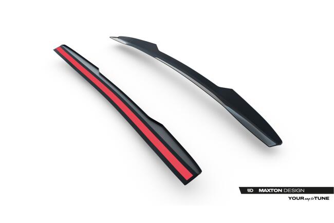 Maxton Design Heckspoiler Lippe (oben) für Subaru WRX STI Mk2 Hochglanz schwarz
