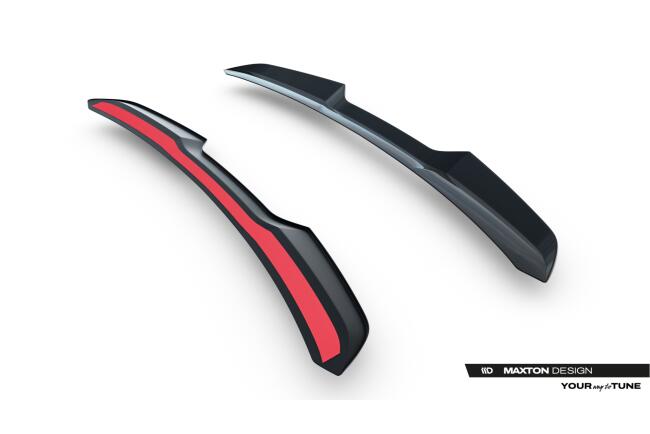 Maxton Design Heckspoiler Lippe (unten) für Subaru WRX STI Mk2 Hochglanz schwarz