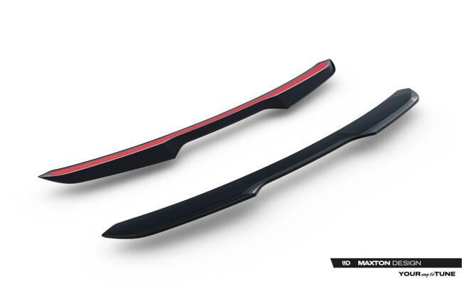 Maxton Design Heckspoiler Lippe (unten) für Subaru WRX STI Mk2 Hochglanz schwarz
