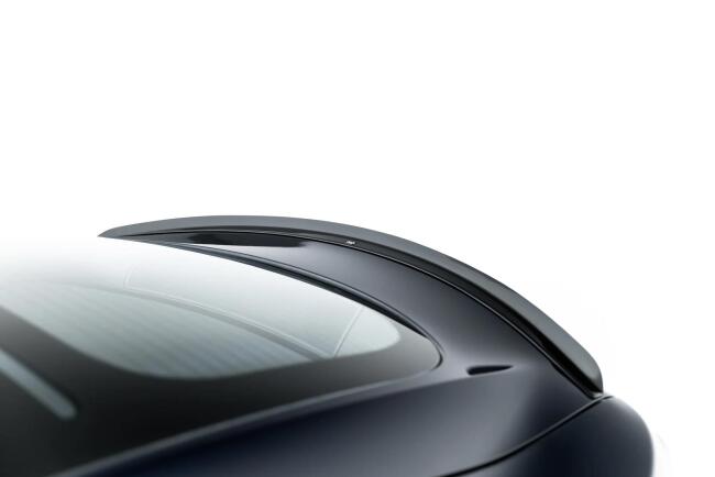 Maxton Design Heckspoiler Lippe V.2 für Tesla Model S Mk1 Hochglanz schwarz