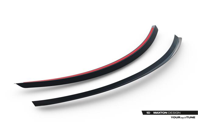 Maxton Design Heckspoiler Lippe V.2 für Tesla Model S Mk1 Hochglanz schwarz
