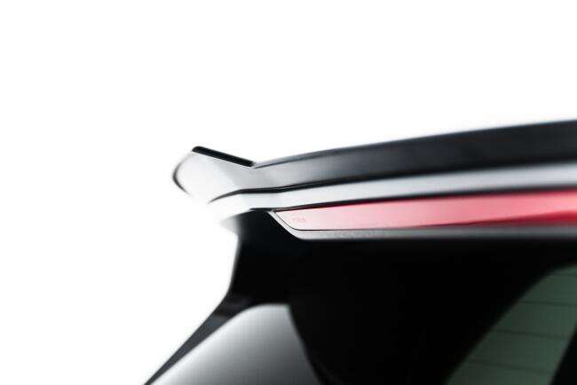 Maxton Design Heckspoiler Lippe für VW Tiguan R-Line Mk3 Hochglanz schwarz