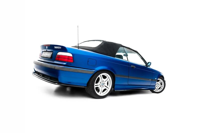 Maxton Design Seitenschweller (Paar) für BMW M3 / 3er M-Paket Coupe / Cabrio E36 Hochglanz schwarz