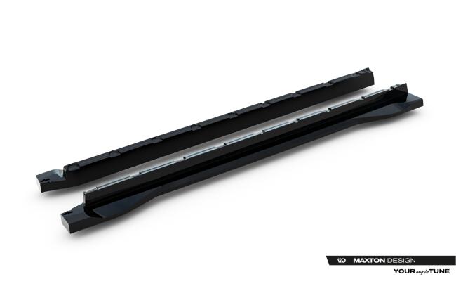 Maxton Design Seitenschweller (Paar) für BYD Seal U Mk1 Hochglanz schwarz