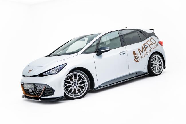 Maxton Design Seitenschweller (Paar) für Cupra Born Mk1 Hochglanz schwarz