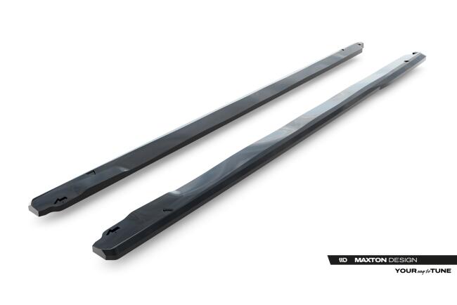Maxton Design Seitenschweller (Paar) für Cupra Born Mk1 Hochglanz schwarz