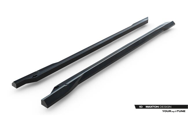 Maxton Design Seitenschweller (Paar) für Cupra Tavascan Mk1 Hochglanz schwarz