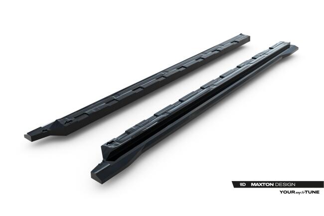Maxton Design Seitenschweller (Paar) für Jaecoo 7 Mk1 Hochglanz schwarz