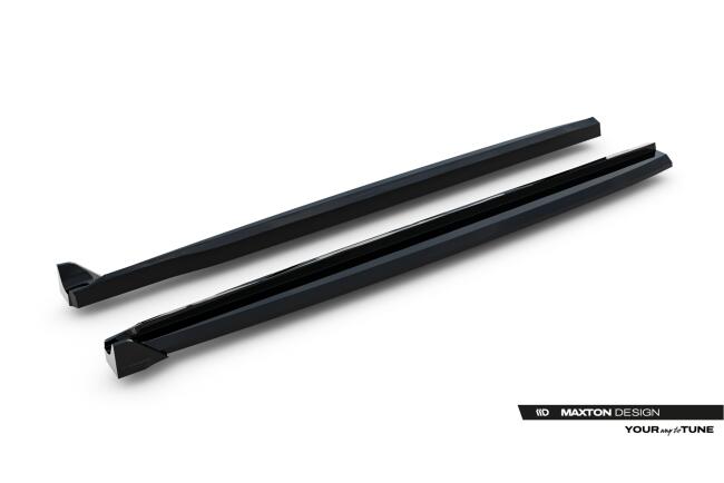 Maxton Design Seitenschweller (Paar) für Land Rover Range Rover Evoque Dynamic Mk2 Hochglanz schwarz