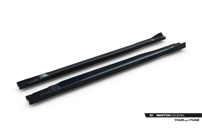 Maxton Design Seitenschweller (Paar) für Mercedes-AMG CLE 53 Aero C236 Hochglanz schwarz