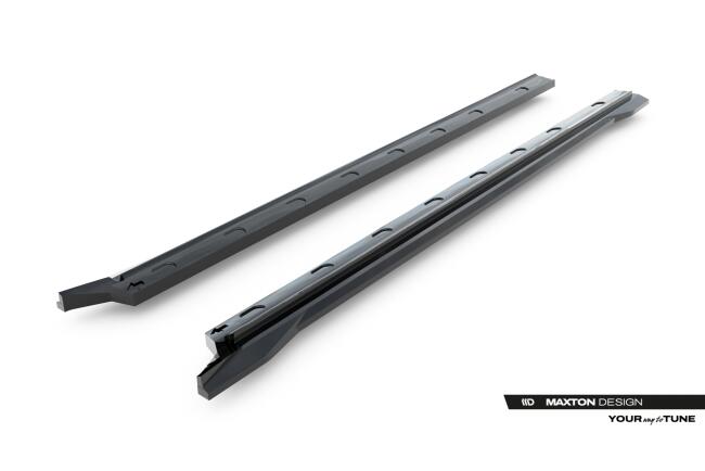 Maxton Design Seitenschweller (Paar) für Omoda 9 Mk1 Hochglanz schwarz