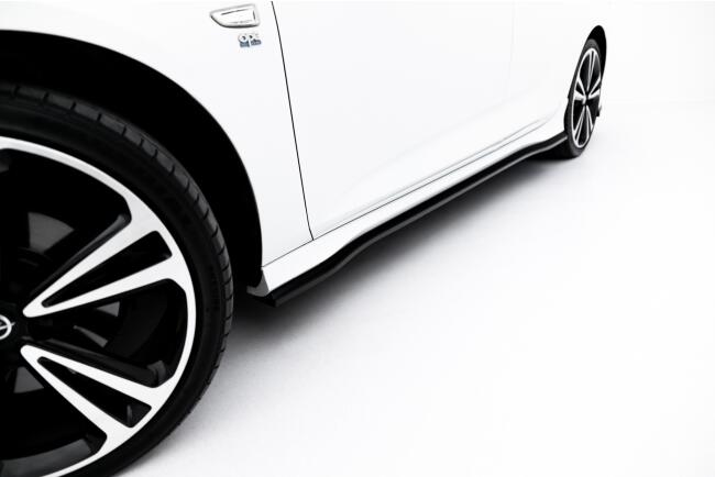Maxton Design Seitenschweller (Paar) für Opel Insignia OPC-Line Mk2 Hochglanz schwarz