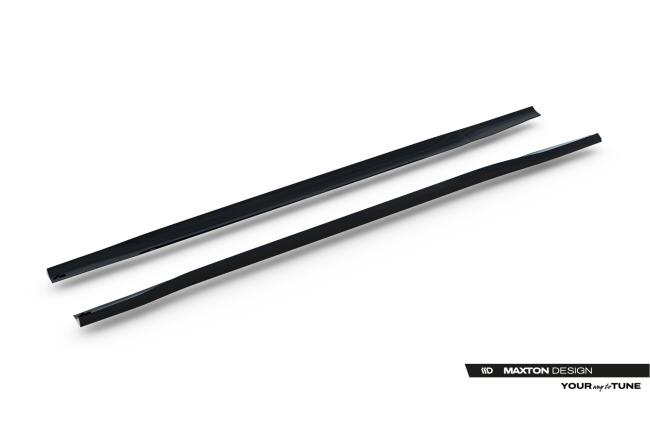Maxton Design Seitenschweller (Paar) für Opel Insignia OPC-Line Mk2 Hochglanz schwarz