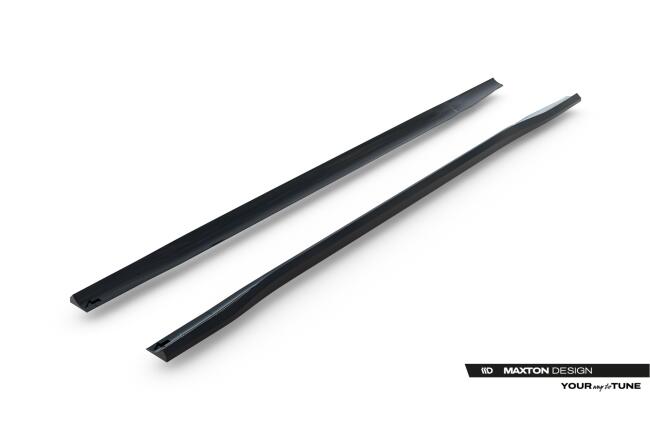 Maxton Design Seitenschweller (Paar) für Opel Insignia OPC-Line Mk2 Hochglanz schwarz