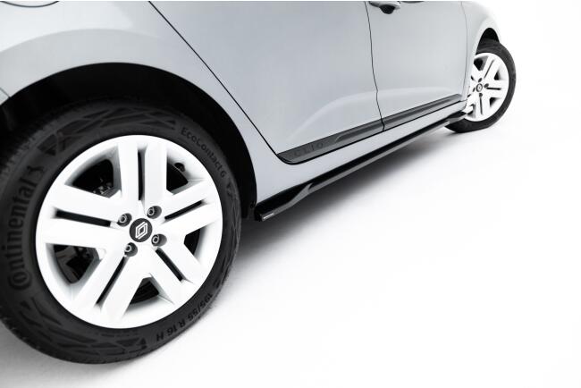 Maxton Design Seitenschweller (Paar) für Renault Clio Mk5 Facelift Hochglanz schwarz
