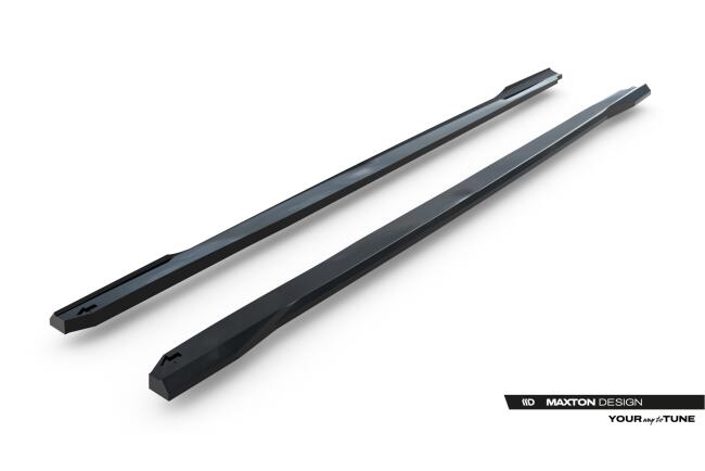 Maxton Design Seitenschweller (Paar) für Subaru WRX STI Mk2 Hochglanz schwarz