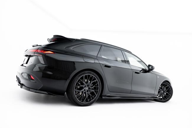 Maxton Design Seitenschweller (Paar) V.1 für Audi A6 S-Line C9 Hochglanz schwarz