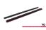 Maxton Design Seitenschweller (Paar) V.3 für Seat Leon Mk3 Cupra / FR Facelift Hochglanz schwarz
