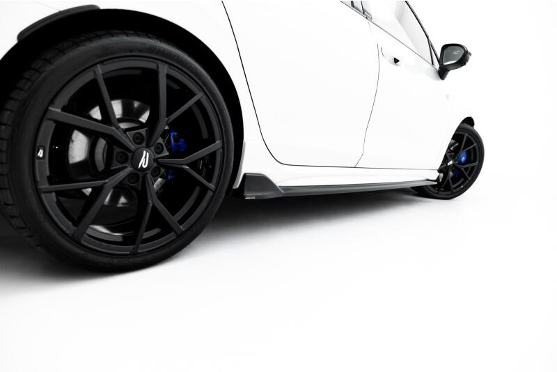 Maxton Design Seitenschweller (Paar) für VW Golf R Variant Mk8 / Mk8 Facelift Hochglanz schwarz