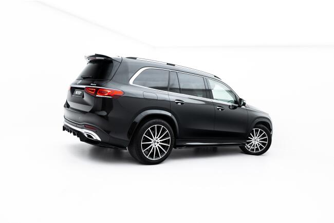 Maxton Design Seitenschweller (Paar) V.2 für Mercedes-Benz GLS AMG-Line X167 / X167 Facelift Hochglanz schwarz