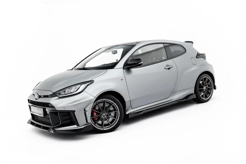Maxton Design Seitenschweller (Paar) V.2 für Toyota GR Yaris Mk4 Facelift Hochglanz schwarz