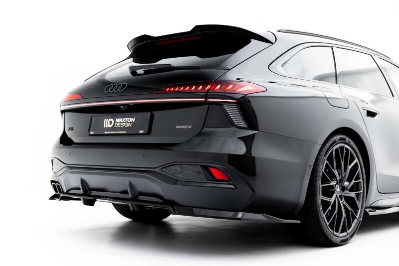 Maxton Design Heckdiffusor V.1 für Audi A6 S-Line C9 Hochglanz schwarz