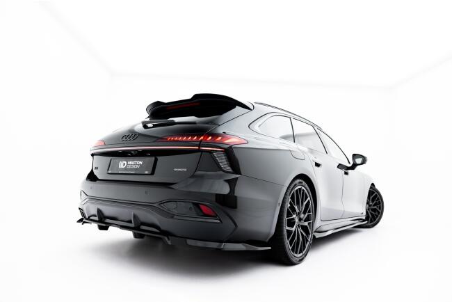 Maxton Design Heckdiffusor V.1 für Audi A6 S-Line C9 Hochglanz schwarz