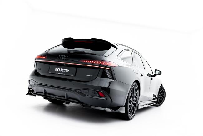 Maxton Design Heckdiffusor V.2 für Audi A6 S-Line C9 Hochglanz schwarz