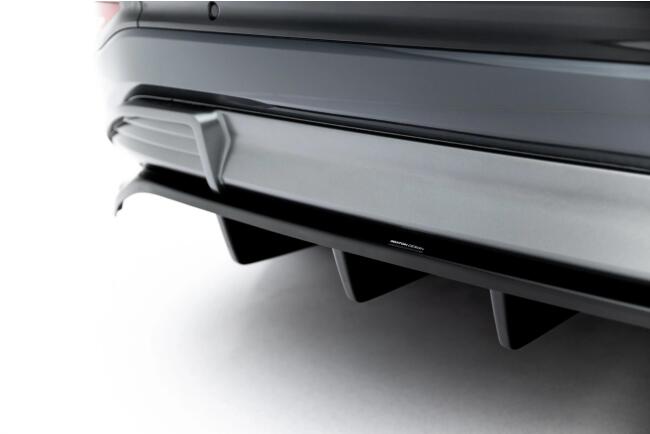 Maxton Design Heckdiffusor für Audi Q6 e-tron S-Line...