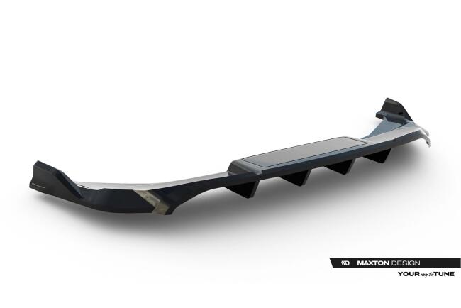 Maxton Design Heckdiffusor für Audi Q6 e-tron S-Line / SQ6 e-tron SUV / Sportback Mk1 Hochglanz schwarz