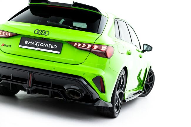 Maxton Design Heckdiffusor V.1 für Audi RS3 Sportback 8Y Facelift (2024-) Hochglanz schwarz