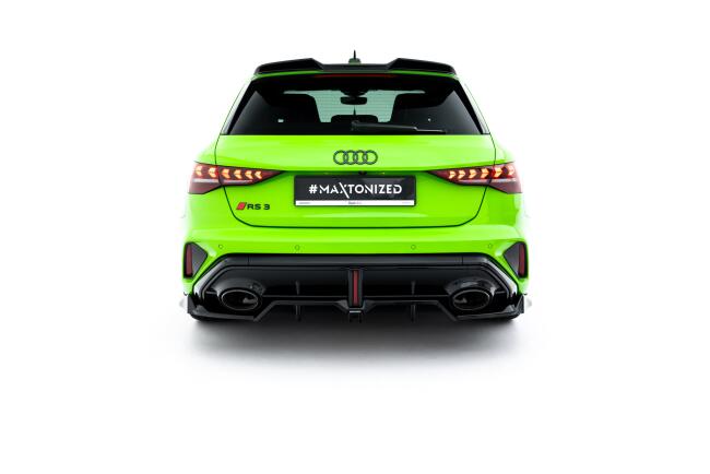 Maxton Design Heckdiffusor V.1 für Audi RS3 Sportback 8Y Facelift (2024-) Hochglanz schwarz