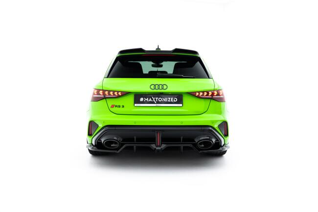 Maxton Design Heckdiffusor V.2 für Audi RS3 Sportback 8Y Facelift (2024-) Hochglanz schwarz
