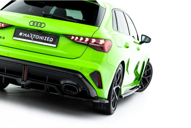 Maxton Design Heckdiffusor V.2 für Audi RS3 Sportback 8Y Facelift (2024-) Hochglanz schwarz