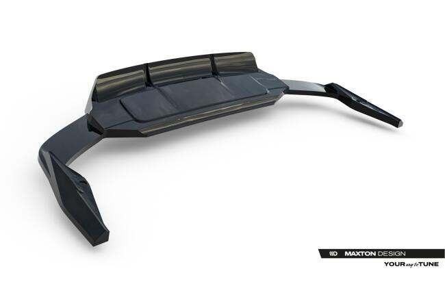 Maxton Design Heckdiffusor für Audi SQ7 Mk2 Facelift 2 (2023-) Hochglanz schwarz