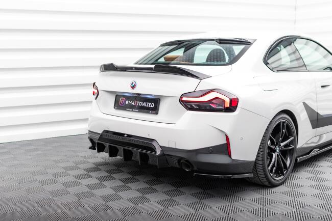 Maxton Design Heckdiffusor für BMW M240i Coupe G42 Hochglanz schwarz