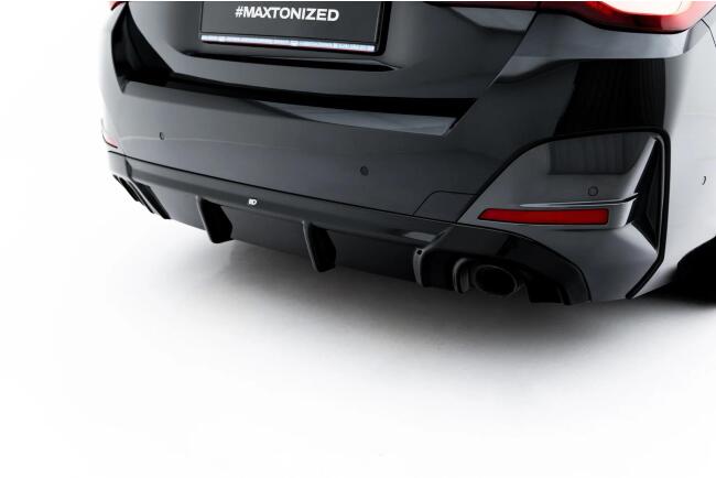 Maxton Design Heckdiffusor für BMW 4er M-Paket Gran Coupe G26 Hochglanz schwarz