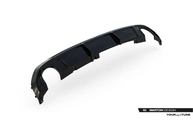 Maxton Design Heckdiffusor für BMW 4er M-Paket Gran Coupe G26 Hochglanz schwarz