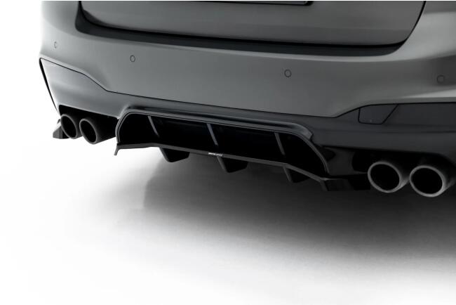 Maxton Design Heckdiffusor für BMW M5 F90 / F90 Facelift Hochglanz schwarz
