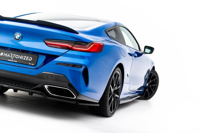 Maxton Design Heckdiffusor für BMW 8 Coupe M-Paket G15 Hochglanz schwarz