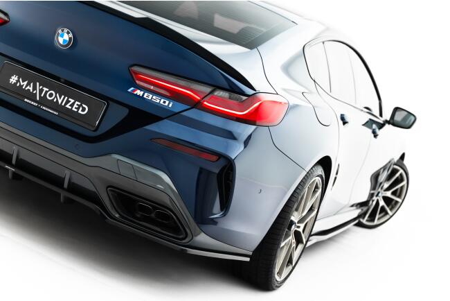 Maxton Design Heckdiffusor für BMW 8 Gran Coupe M-Paket G16 Hochglanz schwarz
