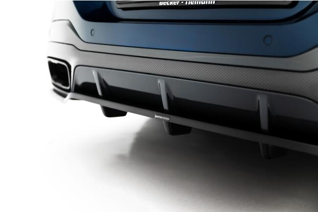 Maxton Design Heckdiffusor für BMW 8 Gran Coupe M-Paket G16 Hochglanz schwarz