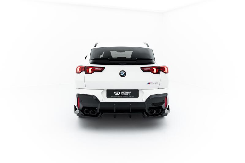 Maxton Design Heckdiffusor für BMW X2 M35i U10 Hochglanz schwarz