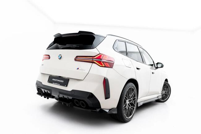 Maxton Design Heckdiffusor für BMW X3 M50 G45 Hochglanz schwarz