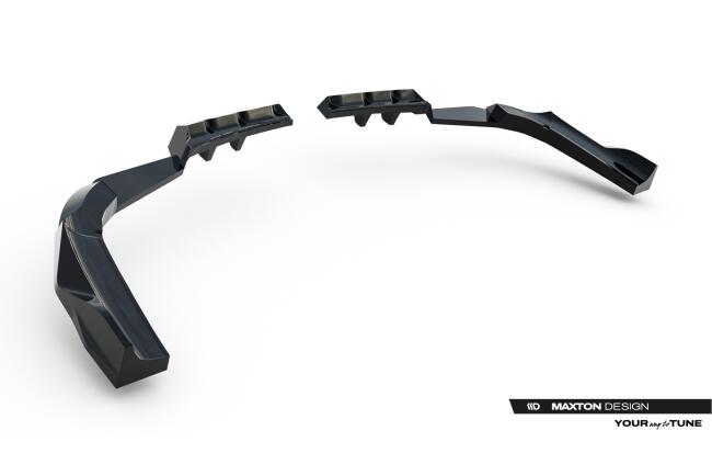 Maxton Design Heckdiffusor für BMW X3 M50 G45 Hochglanz schwarz