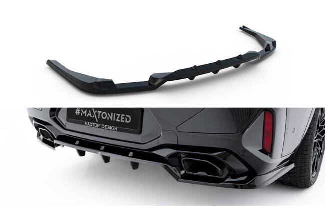 Maxton Design Heckdiffusor V.2 für BMW X4 M-Paket...